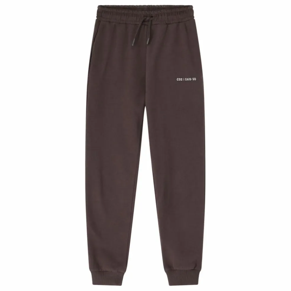 Jogger Coton Bio | Marron