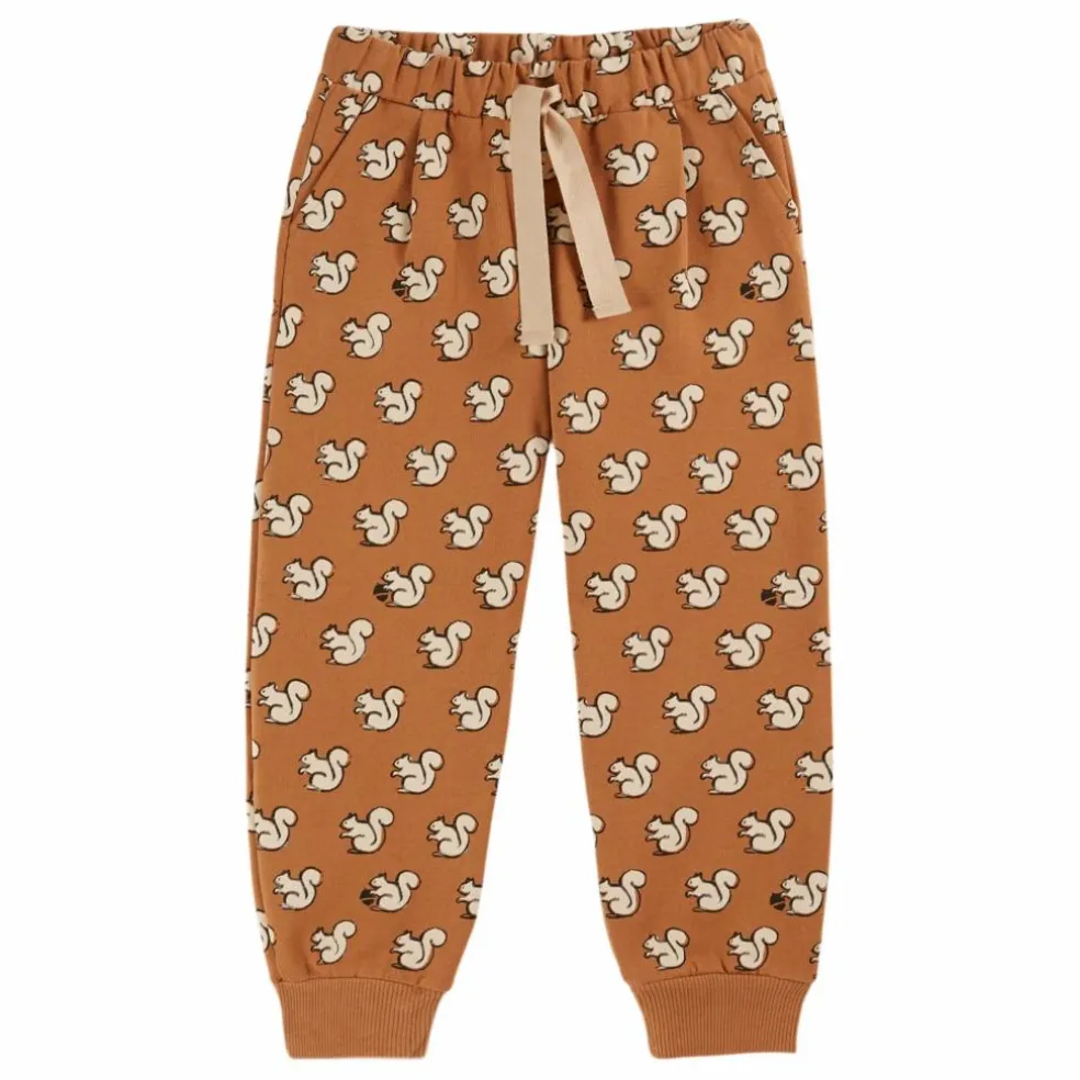 Jogger Ecureuils Coton Bio | Caramel