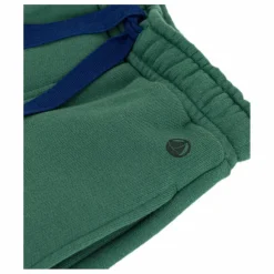 Jogger Elastiqué Cordon Coton Bio | Vert sapin