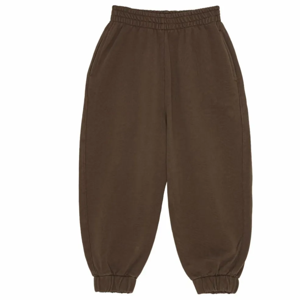 Jogger Ella Coton Bio | Marron