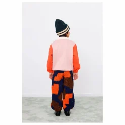 Jogger Façon Sherpa Abstrait | Bleu marine