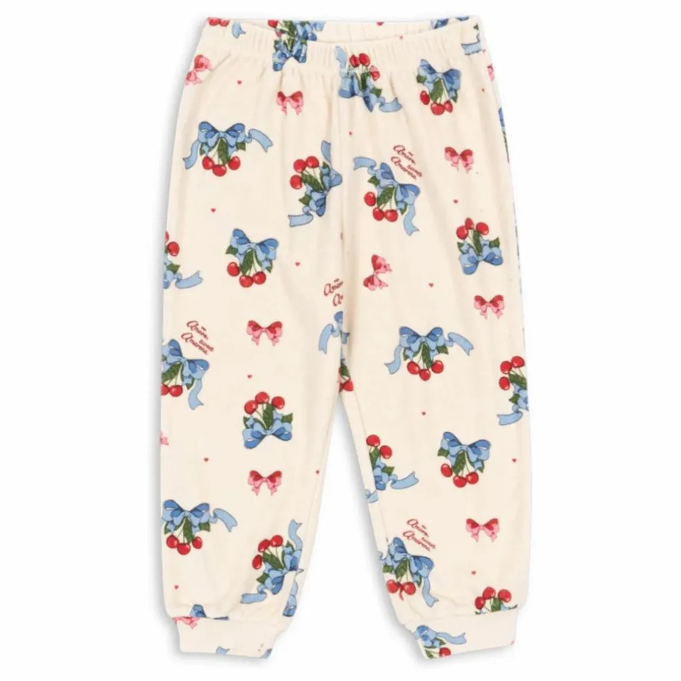 Jogger Itty Nœuds Coton Bio | Beige