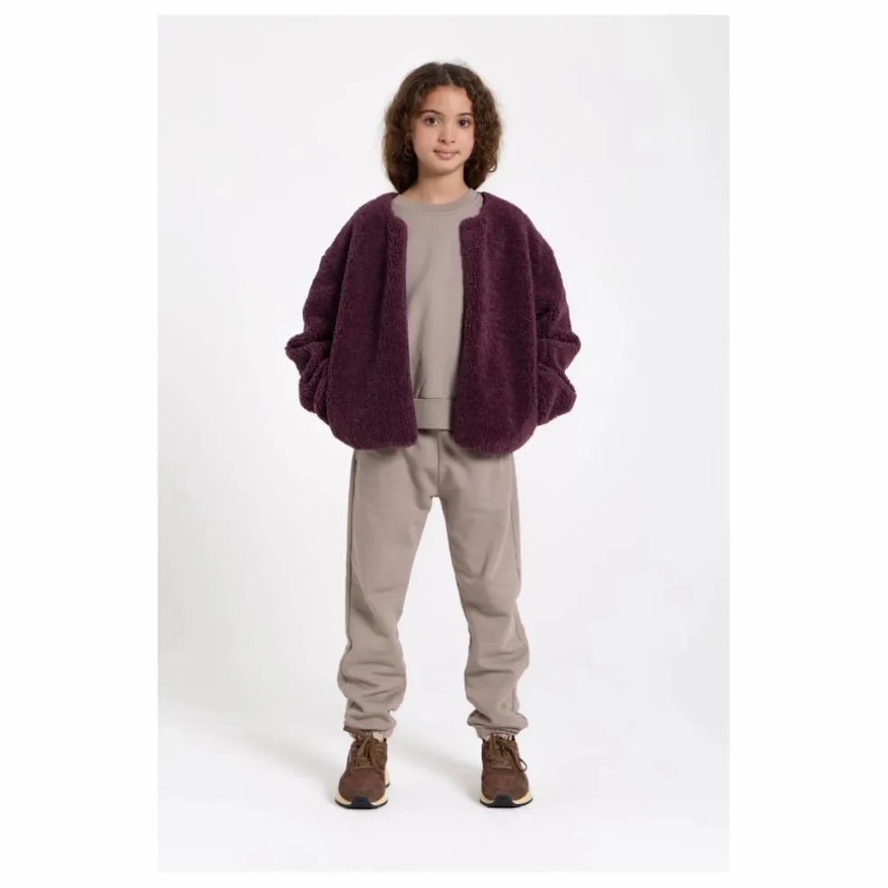 Jogger Kiwi Coton Bio | Gris taupe