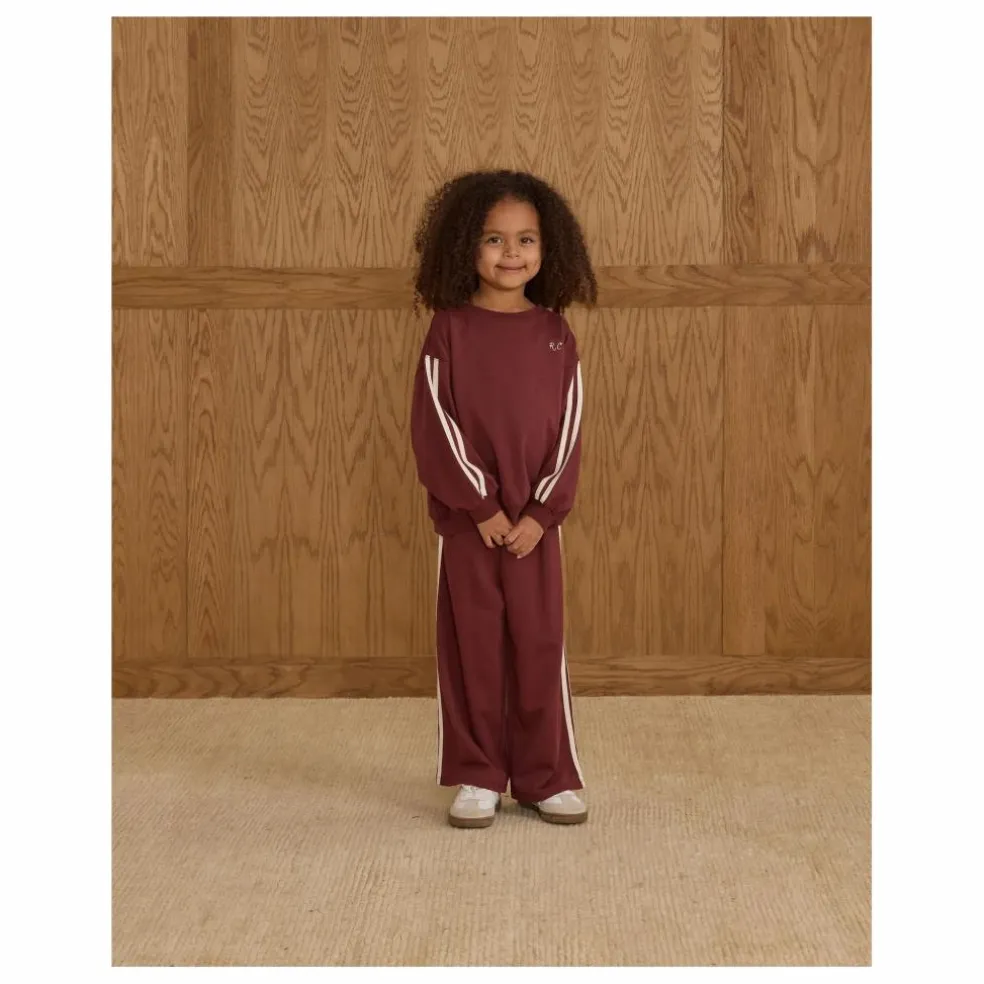 Jogger Liseré Mini | Bordeaux