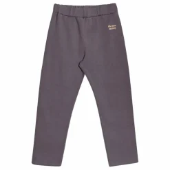 Jogger Logo Coton Bio Flock | Prune