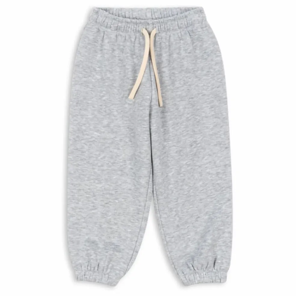 Jogger Lou Coton Bio | Gris chiné