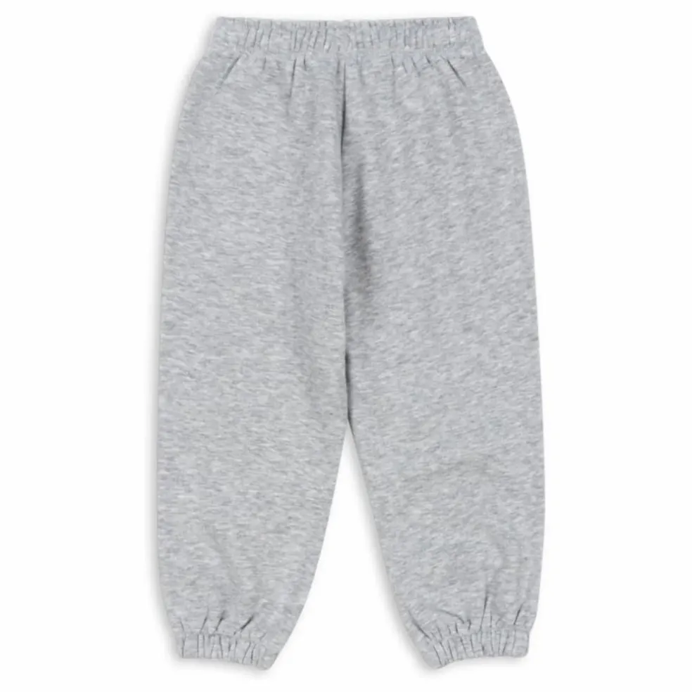 Jogger Lou Coton Bio | Gris chiné