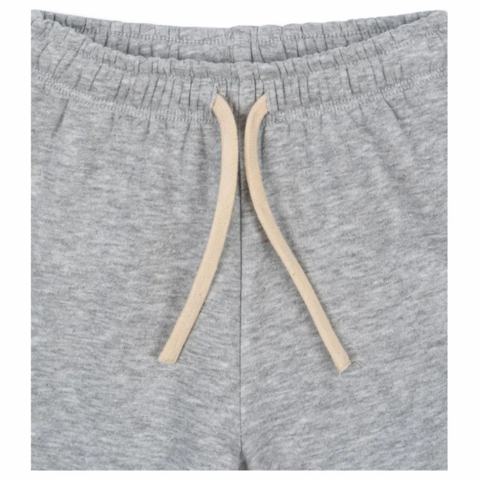 Jogger Lou Coton Bio | Gris chiné