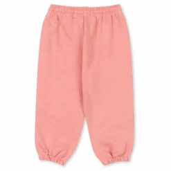 Jogger Lou Nœuds Coton Bio | Rose