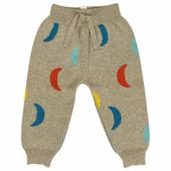 Jogger Moon Phases Coton Bio | Beige chiné