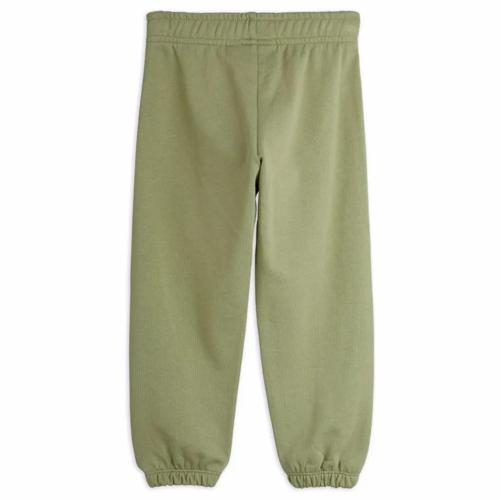 Jogger Plain Coton Bio | Vert de gris