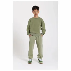 Jogger Race Coton Bio | Vert kaki