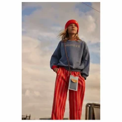 Jogger Rayé | Corail