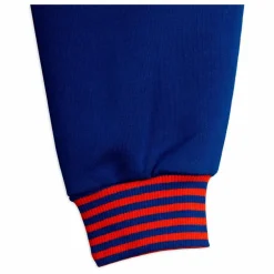 Jogger Rayé Coton Bio | Bleu roi