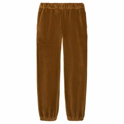 Jogger Ronnie Velours Bio | Marron