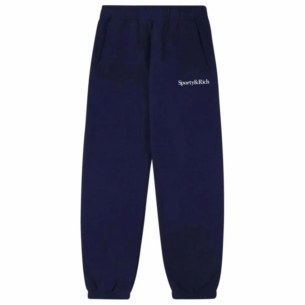 Jogger Serif Logo | Bleu marine