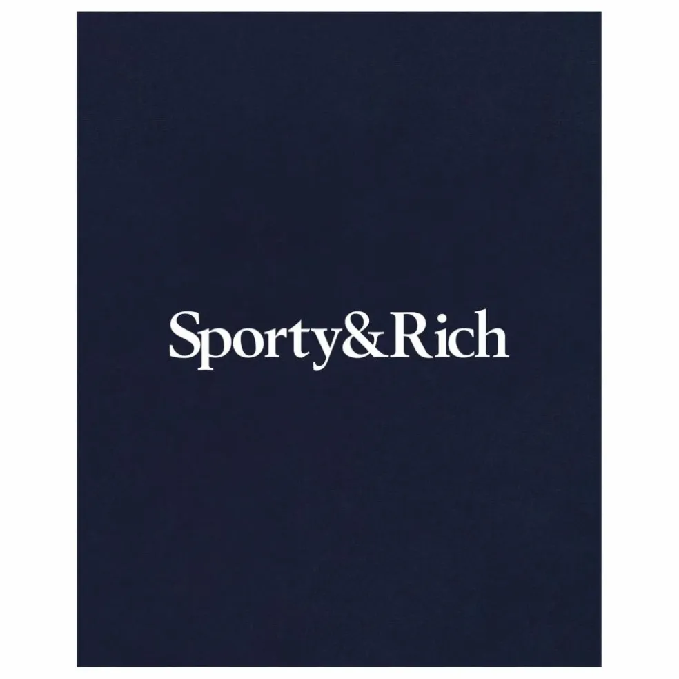 Jogger Serif Logo | Bleu marine