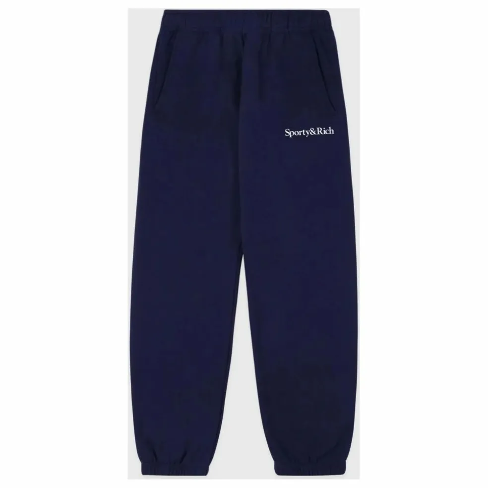 Jogger Serif Logo | Bleu marine