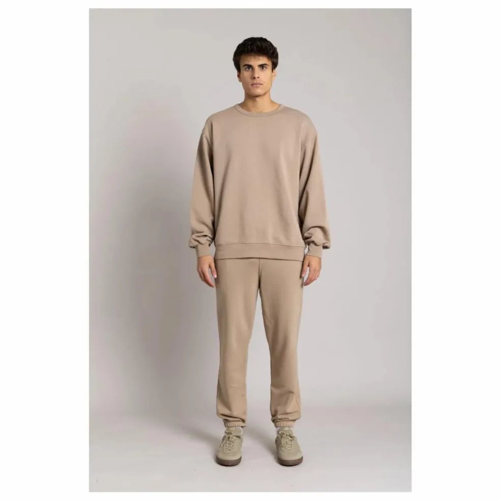 Jogger Shuffle Coton Bio | Taupe