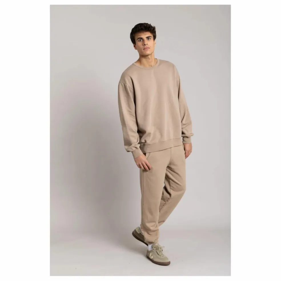 Jogger Shuffle Coton Bio | Taupe
