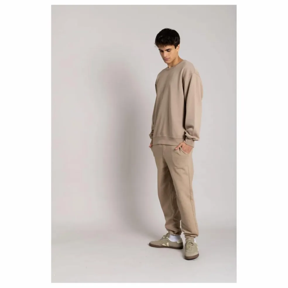 Jogger Shuffle Coton Bio | Taupe