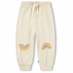 Jogger Simeon Arcs-en-ciel Coton Bio | Ecru