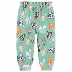 Jogger Simeon Itty Bitty Coton Bio | Vert