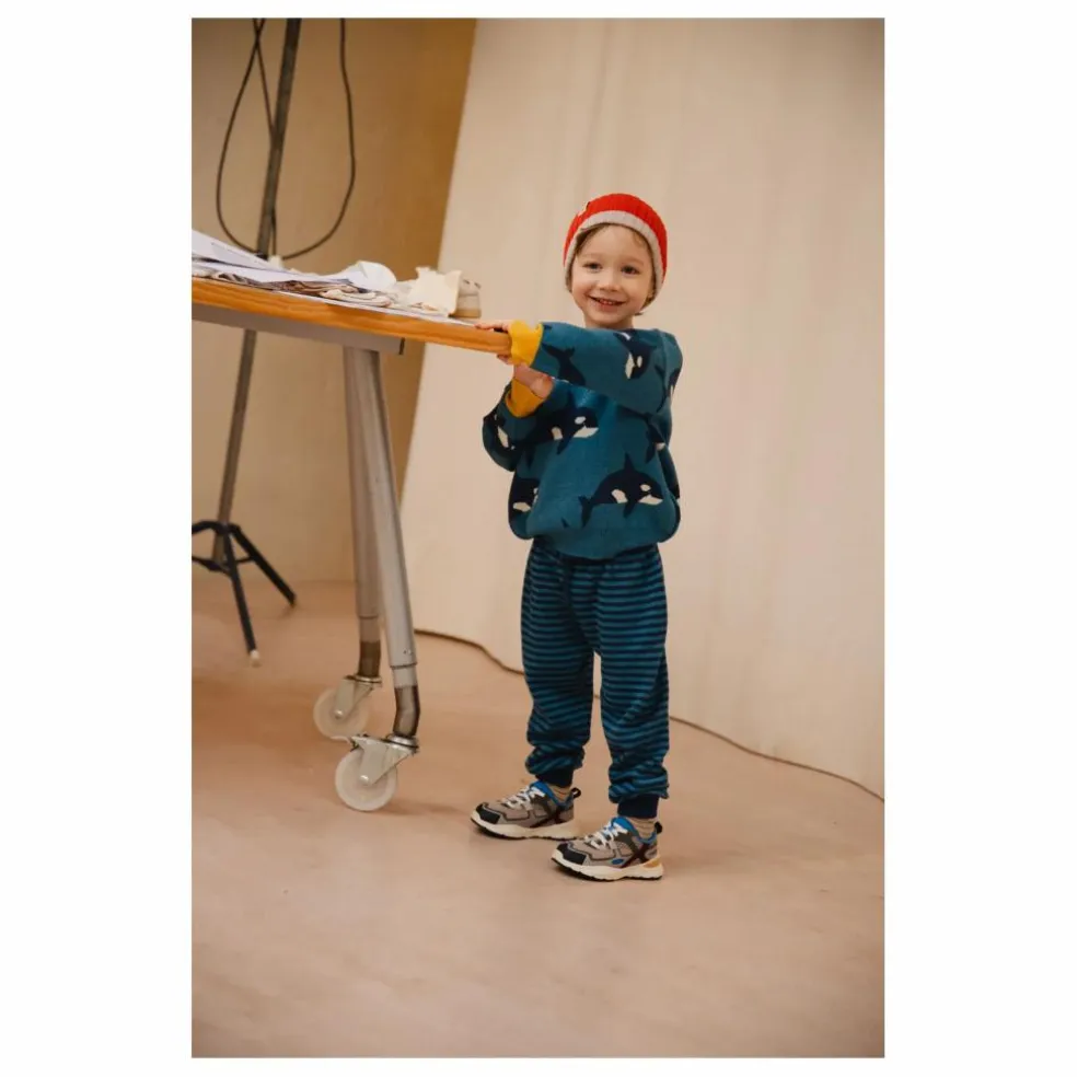 Jogger Whale Watcher Coton Bio | Bleu marine