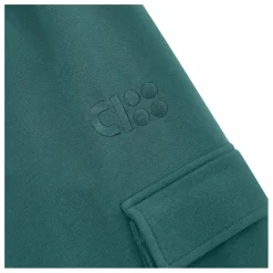 Jogger Wide Cargo Coton Bio | Vert foncé