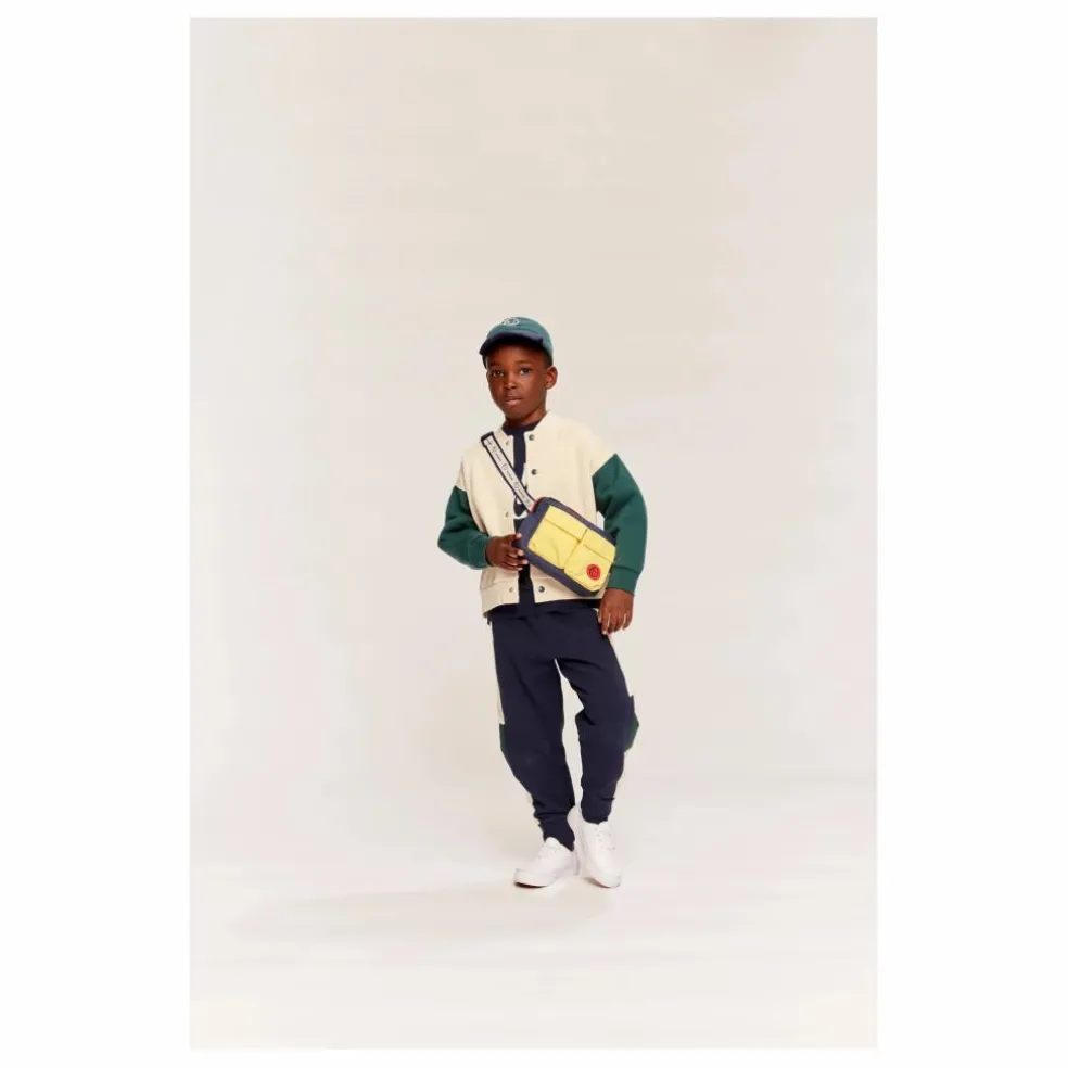 Jogger Wynk Panel Coton Bio | Bleu marine