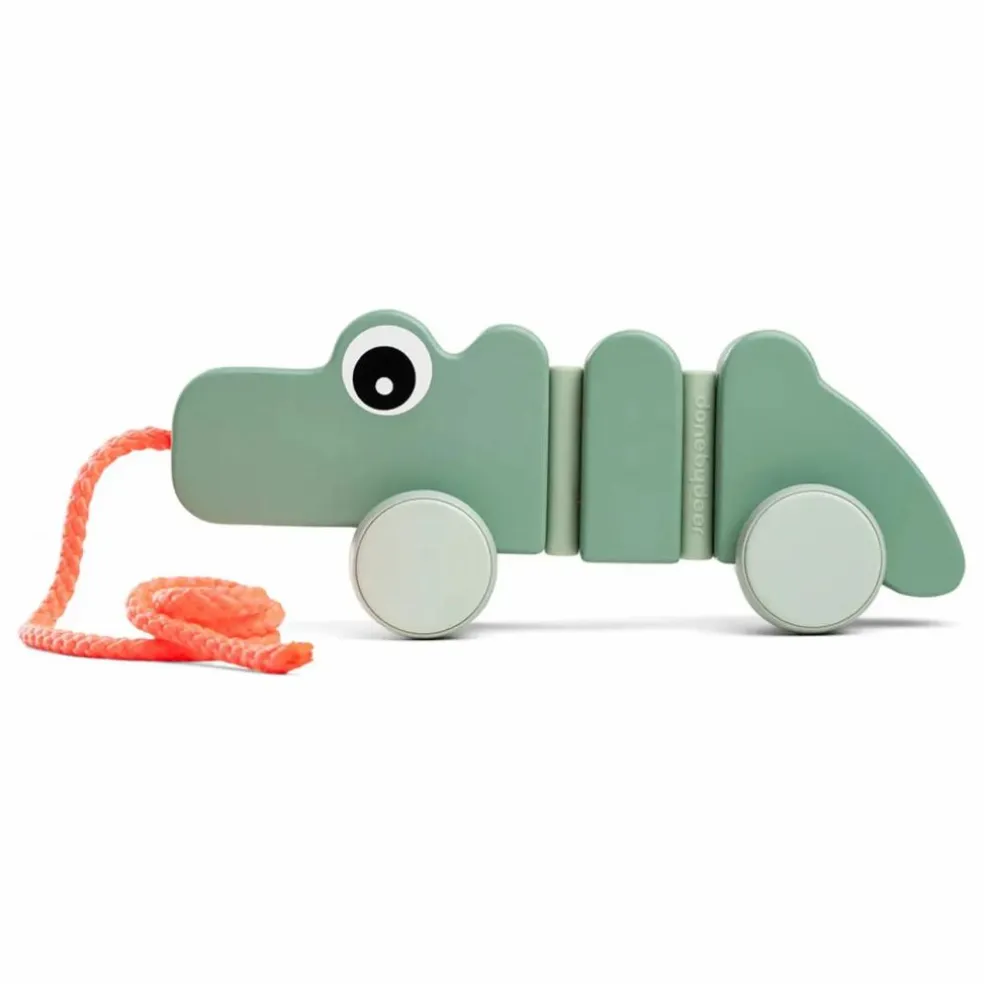 Jouet à tirer Croco | Vert
