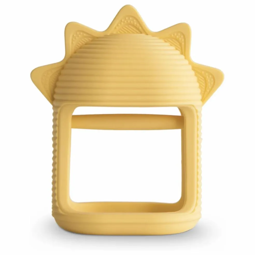 Jouet de dentition en silicone | Jaune