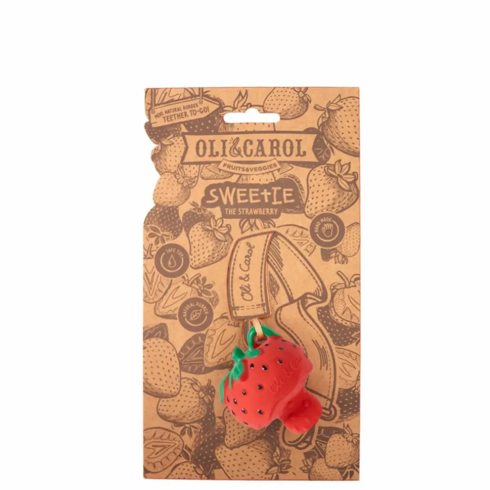 Jouet de dentition Sweetie la fraise