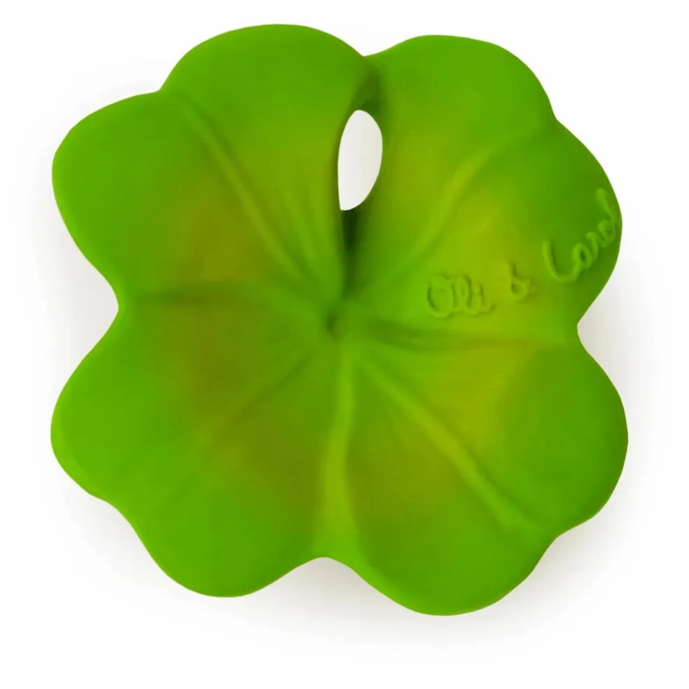 Jouet de dentition Trèfle | Vert