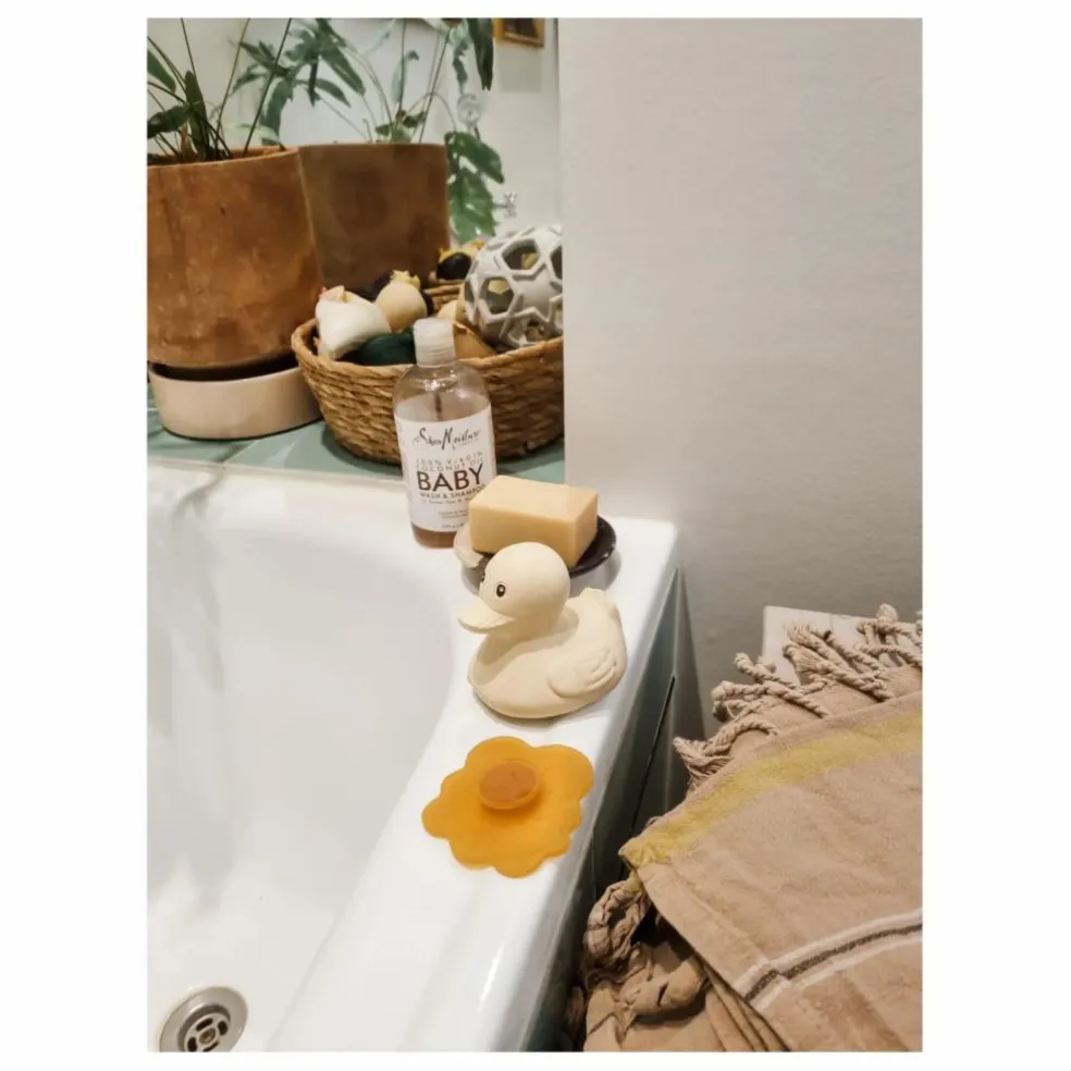 Jouet pour le bain upcyclé - Canard | Sable