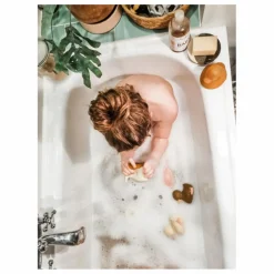 Jouet pour le bain upcyclé - Canard | Sable