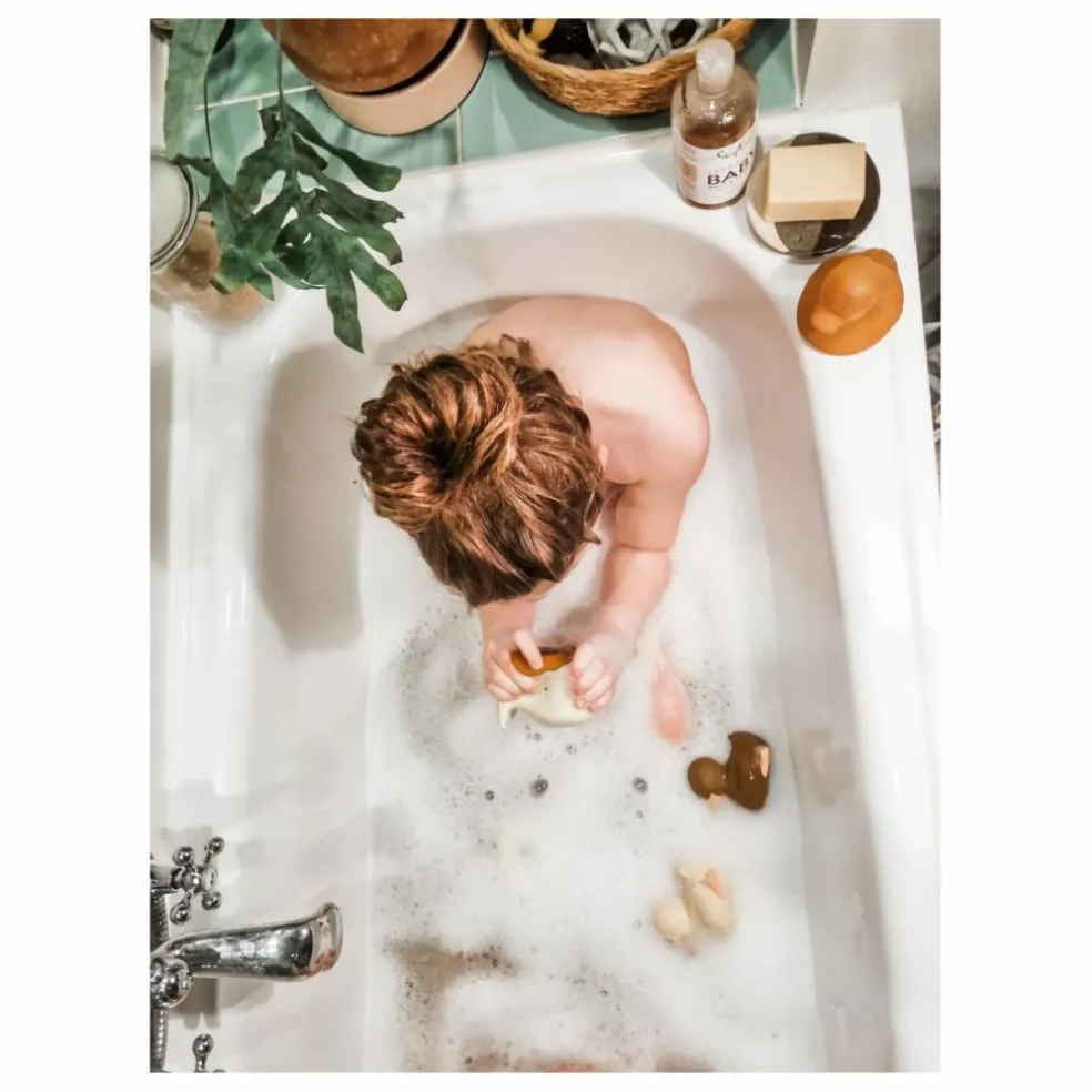 Jouet pour le bain upcyclé - Canard | Sable