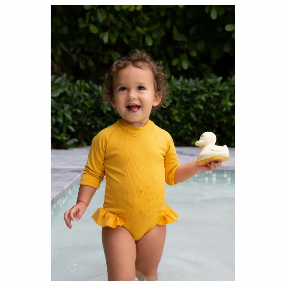 Jouet pour le bain upcyclé - Canard | Sable