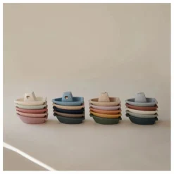 Jouets pour le bain Bateaux - Set de 5 | Rose