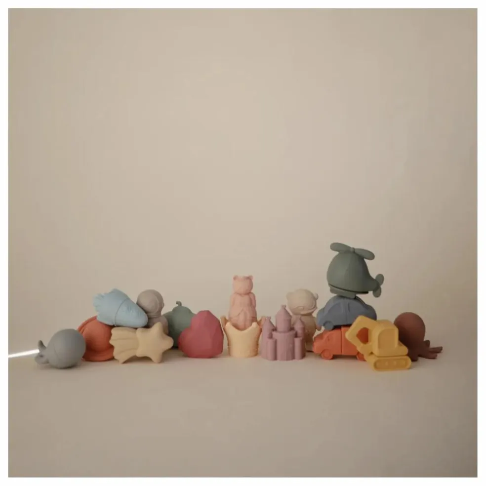 Jouets pour le bain Espace - Set de 4