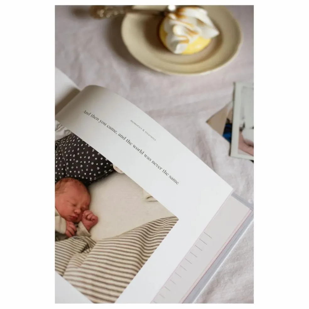 Journal de grossesse My Pregnancy - EN | Bleu gris