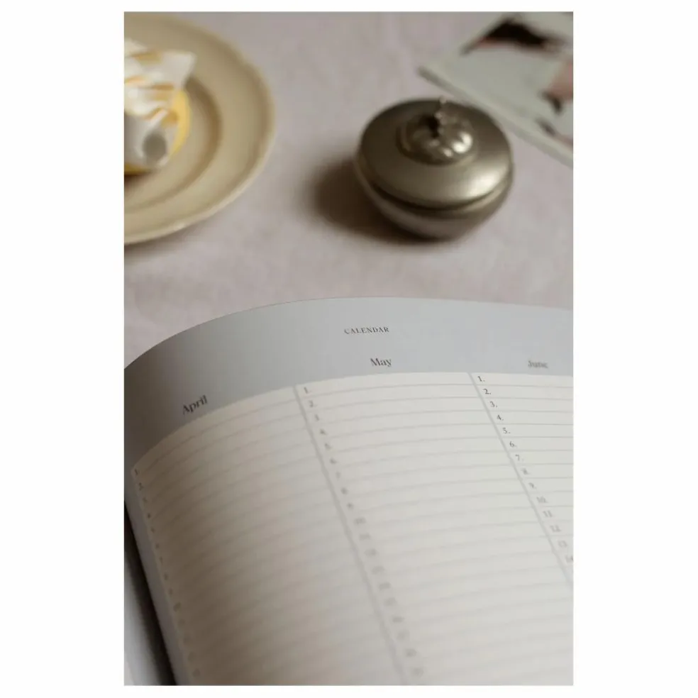 Journal de grossesse My Pregnancy - EN | Bleu gris
