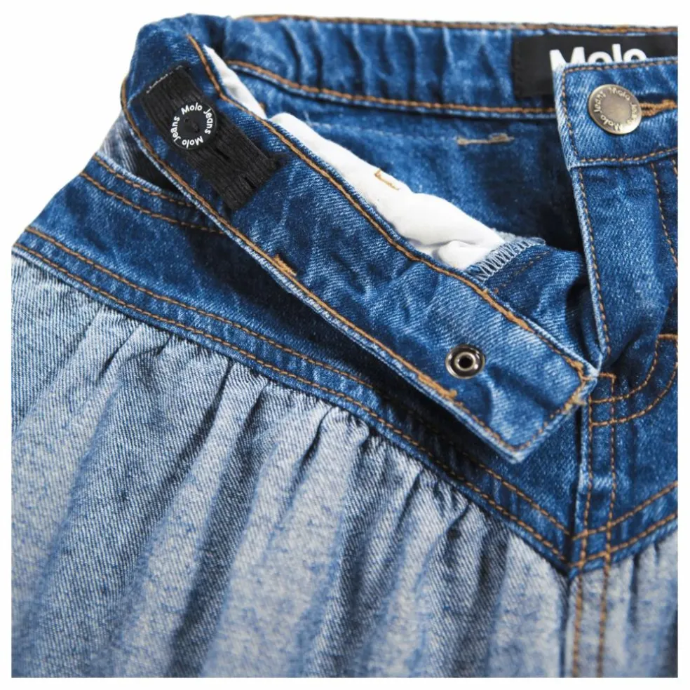 Jupe Becca Coton Bio | Denim