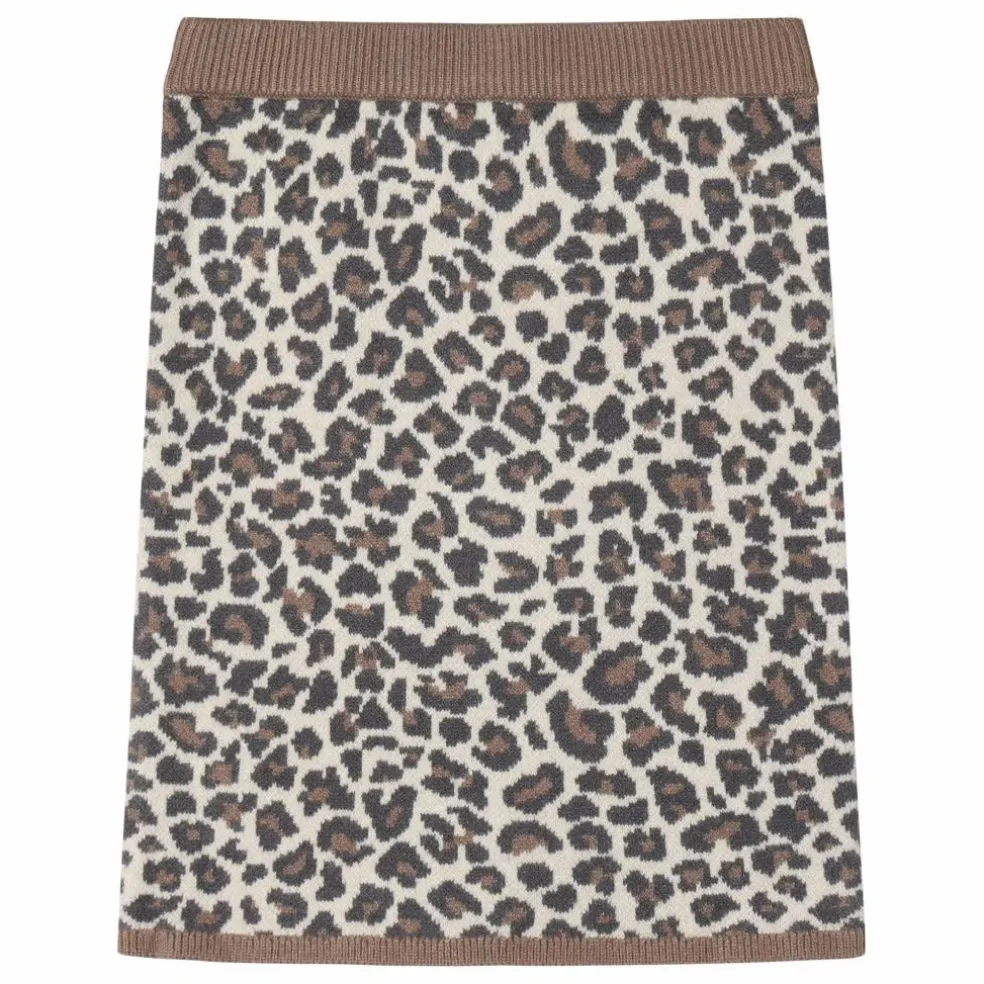 Jupe Benna Léopard | Beige