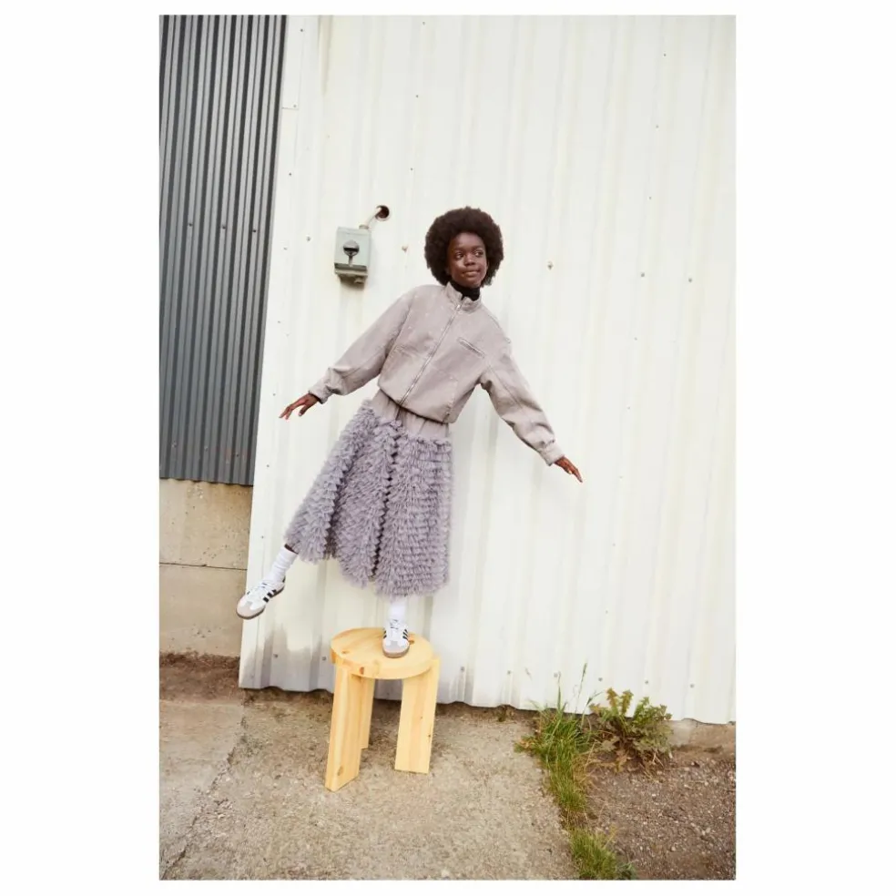 Jupe Bliss | Gris clair