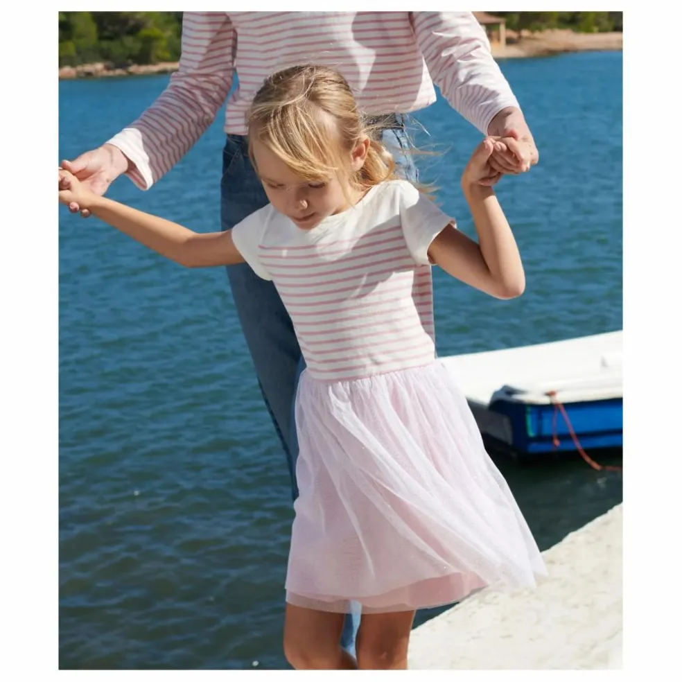 Jupe Bold Coton Bio | Rose