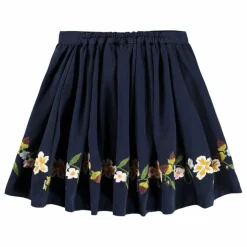 Jupe Bonnie Coton Bio | Bleu marine