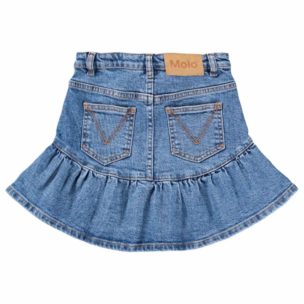 Jupe Bridget Coton Bio | Denim