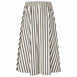 Jupe Bristol Rayures | Noir
