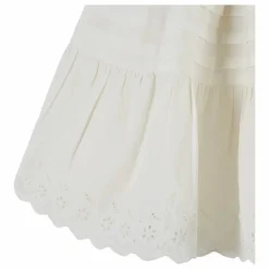 Jupe Broderie Anglaise | Blanc